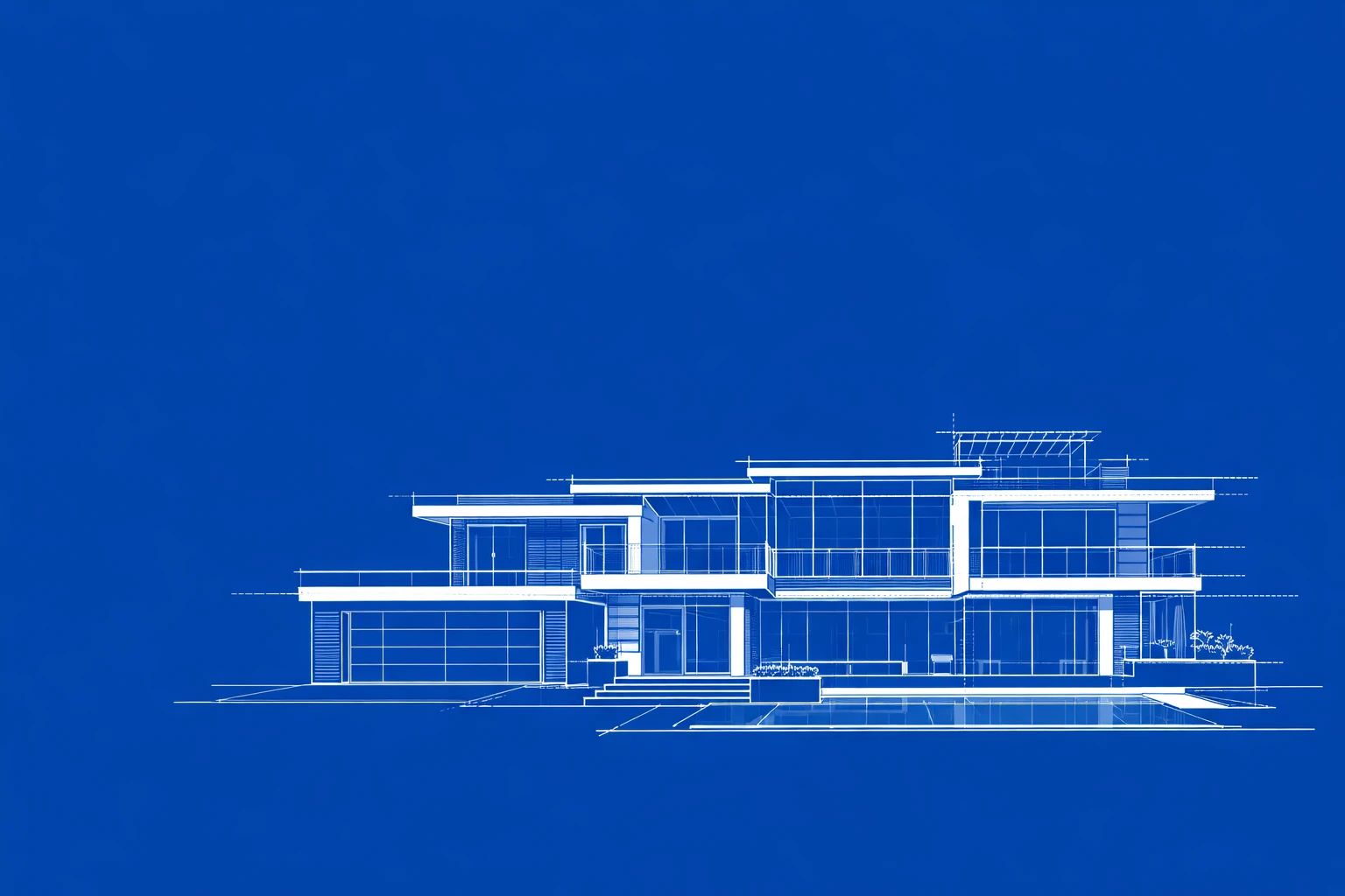 Construction site with crane and workers